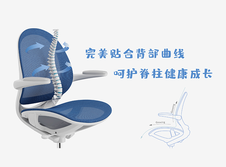 端正坐姿，呵護(hù)脊柱