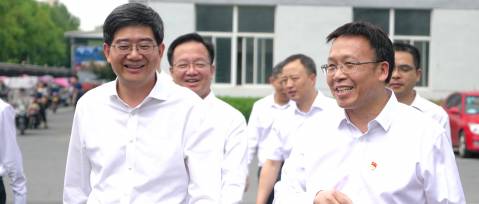 浙江省委常委、統(tǒng)戰(zhàn)部部長(zhǎng)邱啟文蒞臨恒林調(diào)研